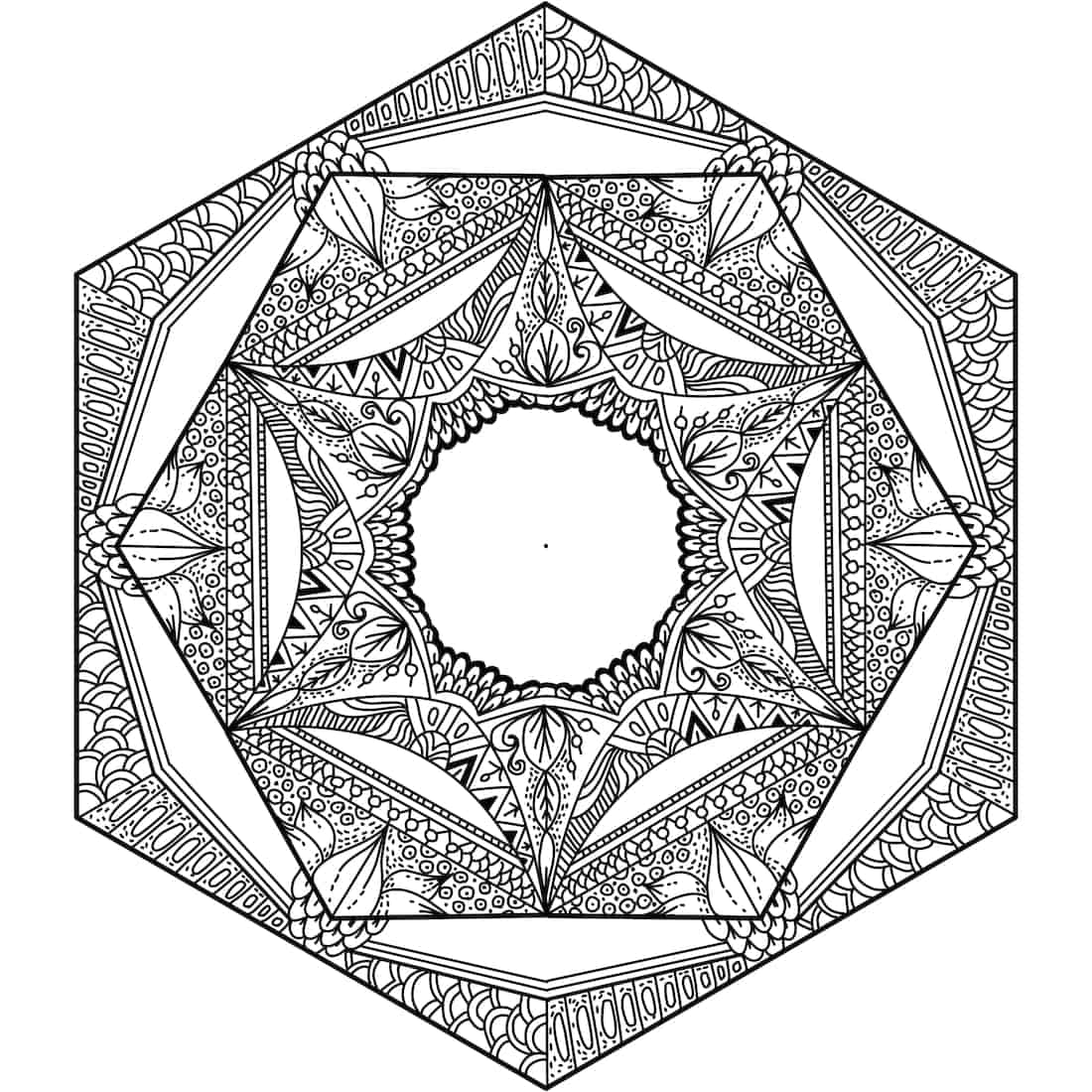 Ancient Patterns mandala