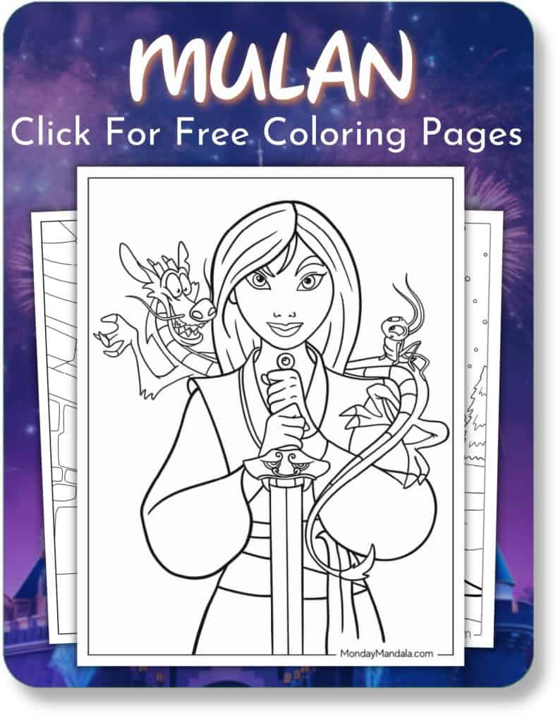 Mulan Cover Image For Disney