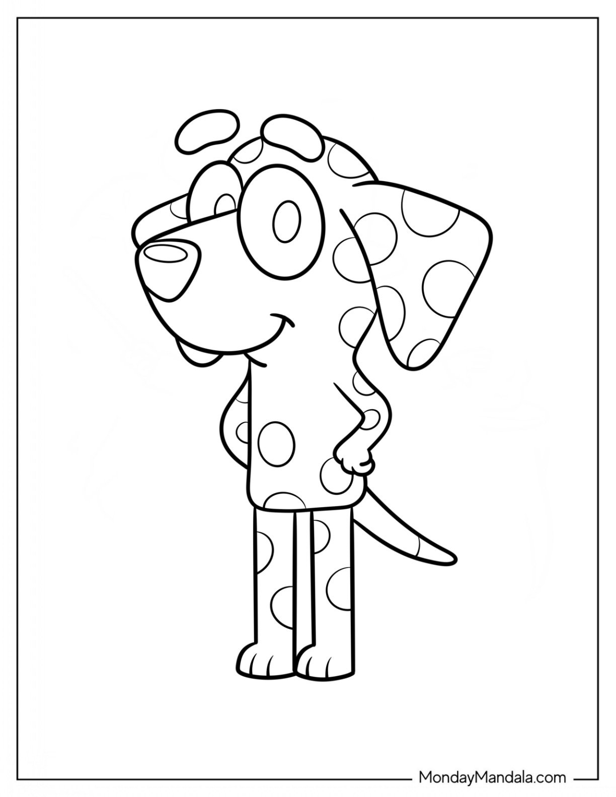 Simple Kiwi Smiling Coloring Sheet For Preschoolers