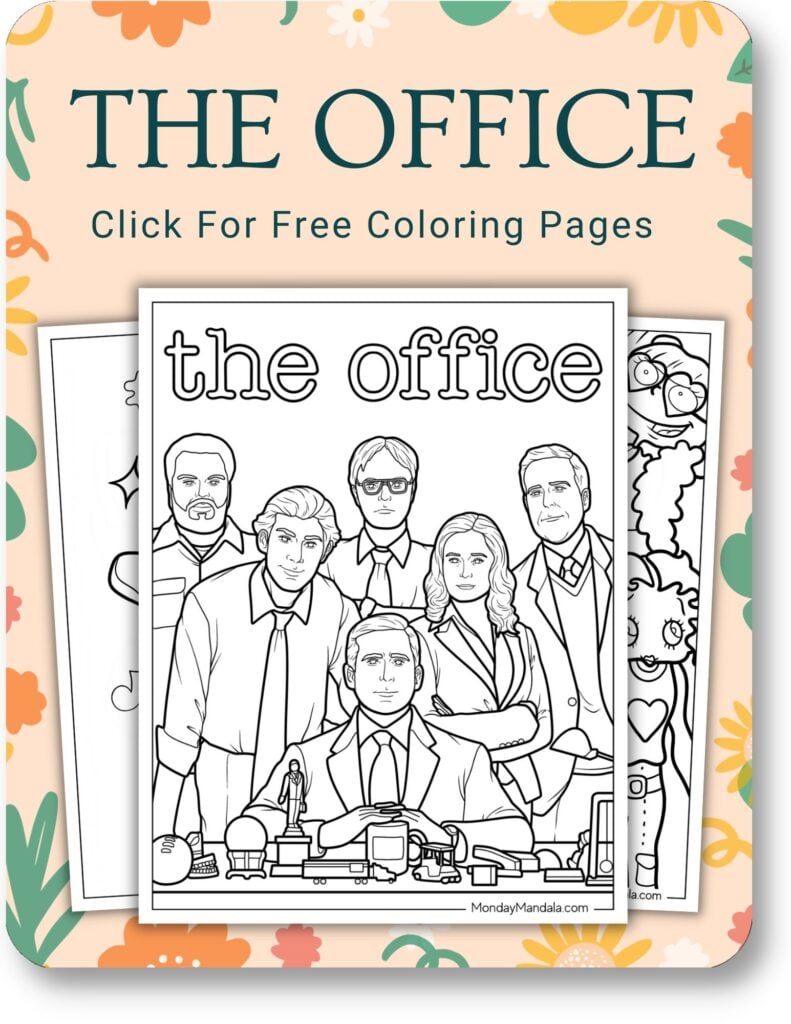 The Office Coloring Pages For Adults