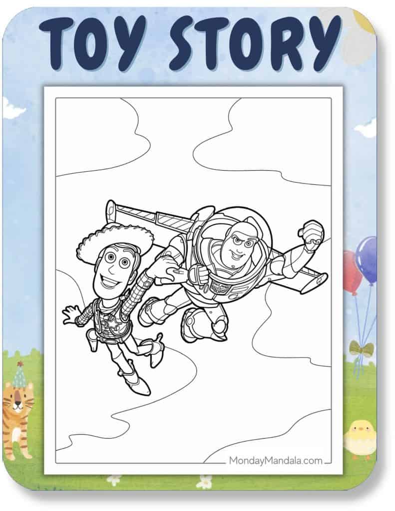 Toy Story Coloring Pages For Kids