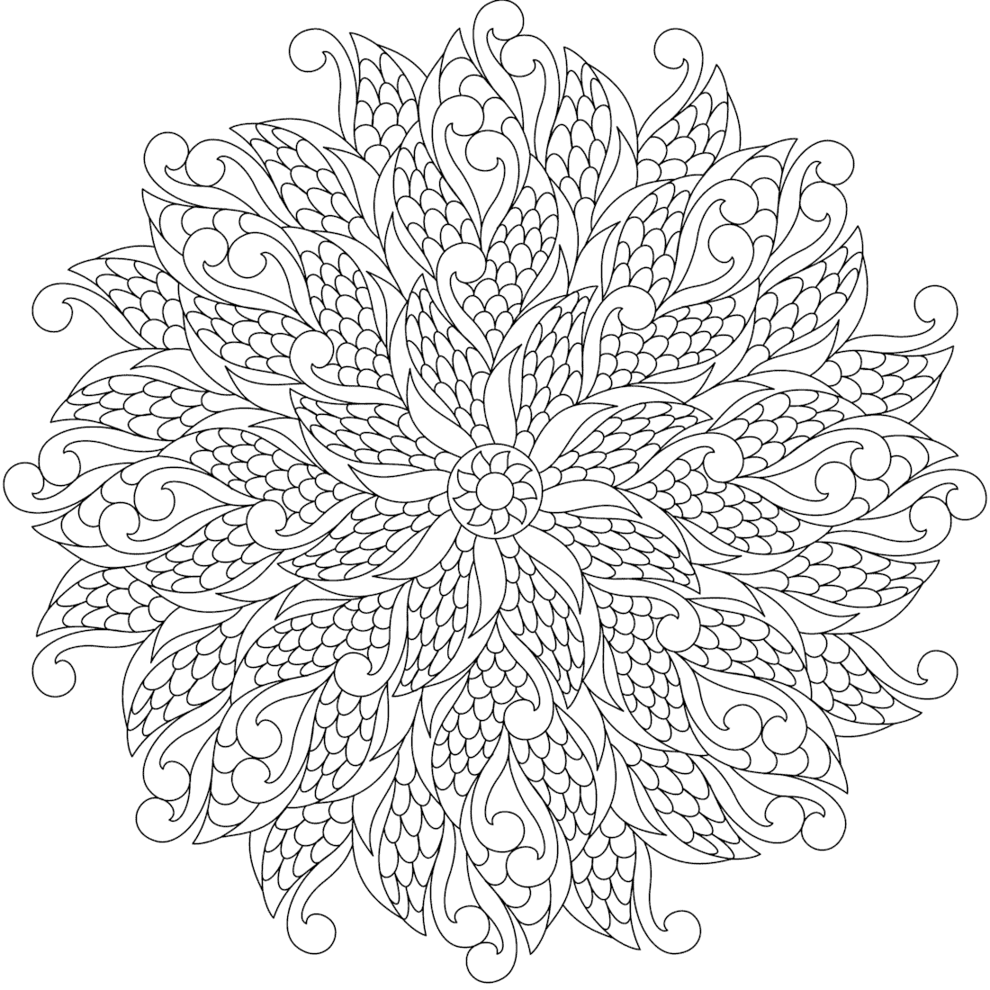 Believe Wisdom Mandala